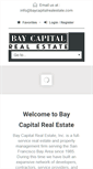 Mobile Screenshot of baycapitalrealestate.com